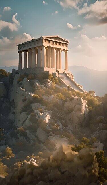 悬崖顶上的希腊神庙6