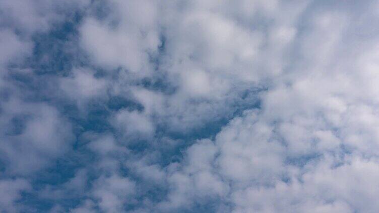 自然风光蓝天白云唯美云彩延时