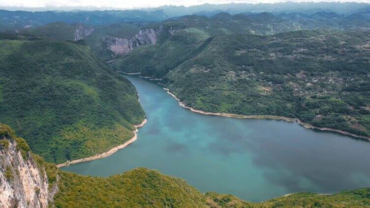 4K航拍湖北恩施建始4A景区野三峡实拍视