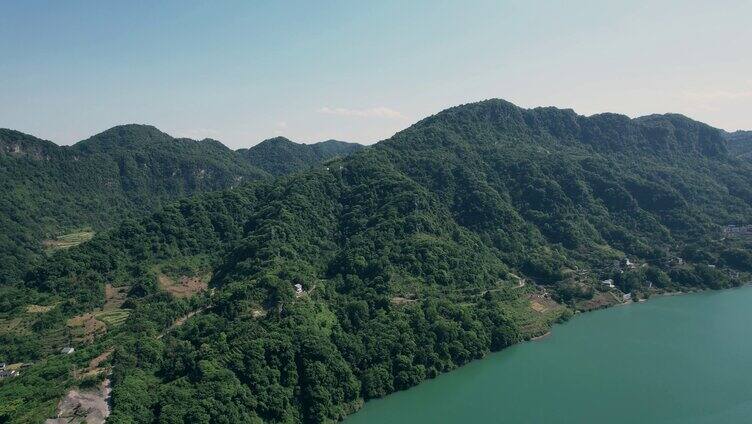 4K航拍自然风光长江三峡壮丽山河青山绿水