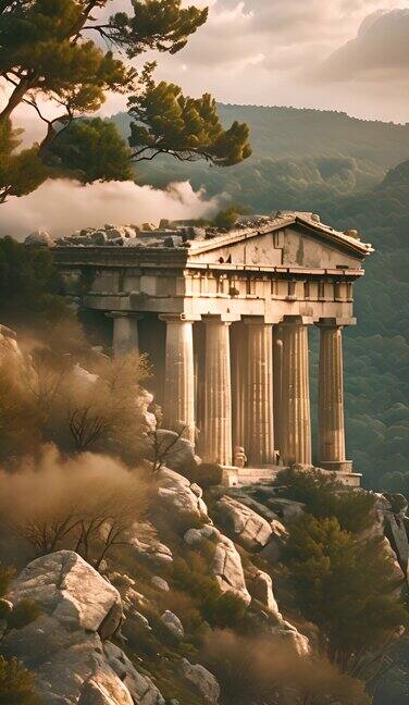 悬崖顶上的希腊神庙7