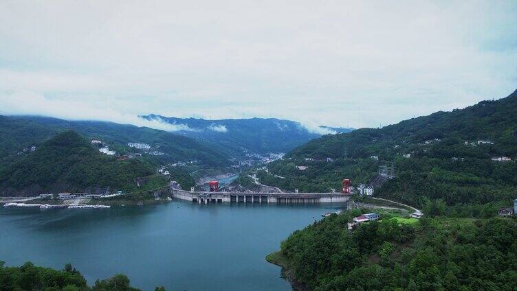4K壮丽西陵峡长江三峡自然风光航拍视频