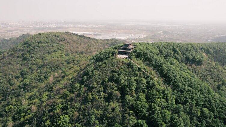 4K武汉九真山4A景区航拍视频