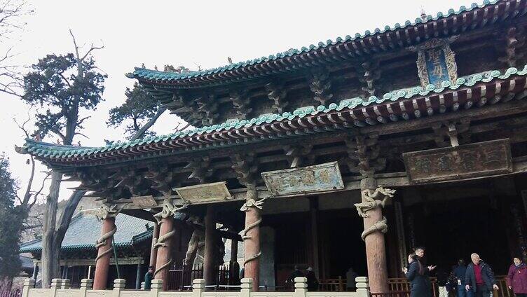 山西晋祠古建筑