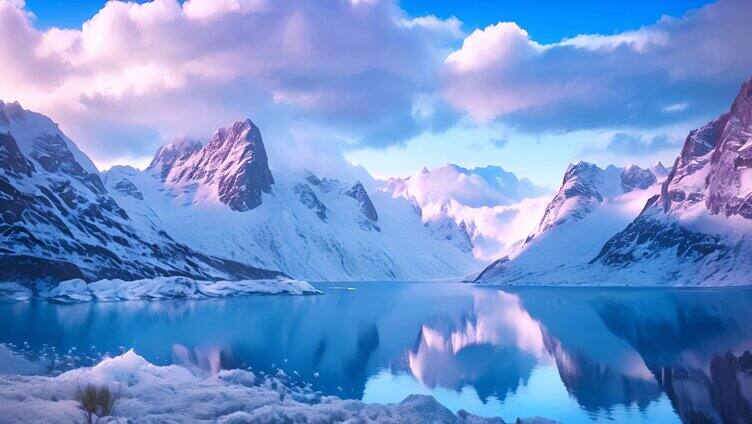 挪威北极观雪景4