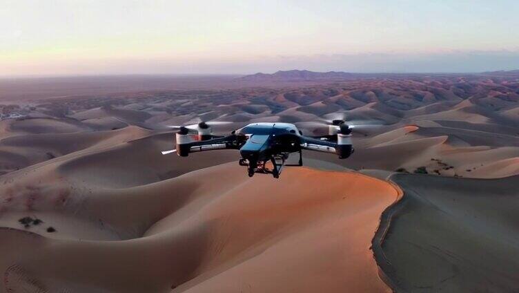 低空经济无人机沙漠运输