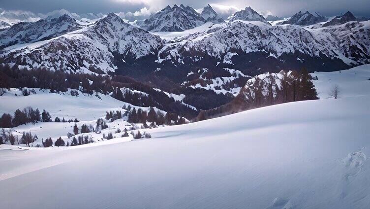 挪威北极观雪景6