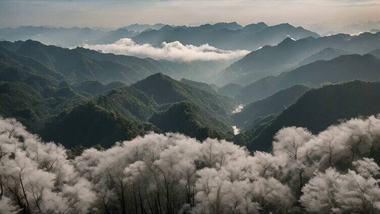 雪山山峰山山脉视频素材