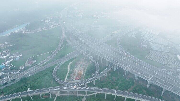 高速公路乡村振兴立交桥路桥素材