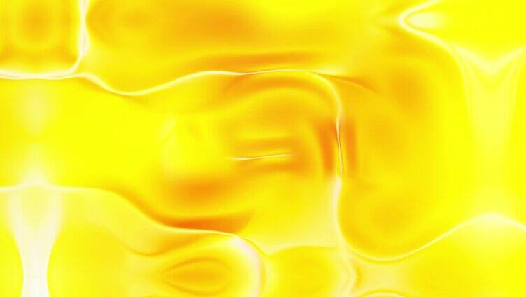 金色流体透明质感色彩晕染