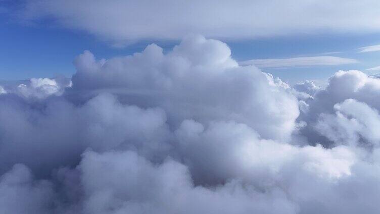 云海  天空  云雾缭绕  蓝天白云