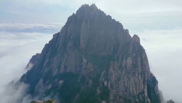 安徽黄山风景区云海延时美景唯美风景视频