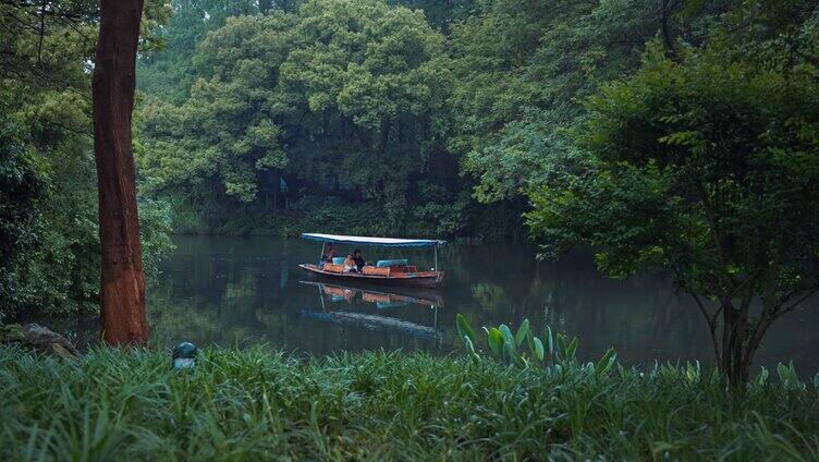 【合集】春天溪流小瀑布游船江南美景