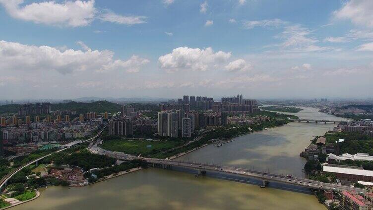 4K航拍广州城市