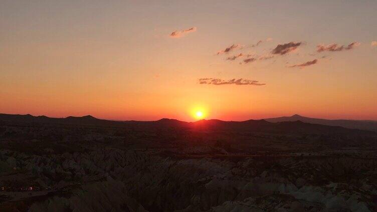 土耳其的夕阳晚霞