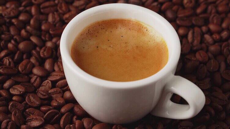 烘焙咖啡豆咖啡原材料咖啡广告素材
