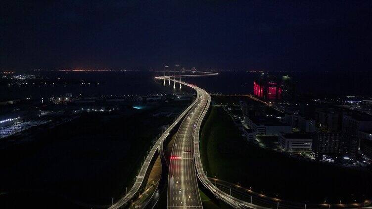 中国广东省珠三角深中通道大桥