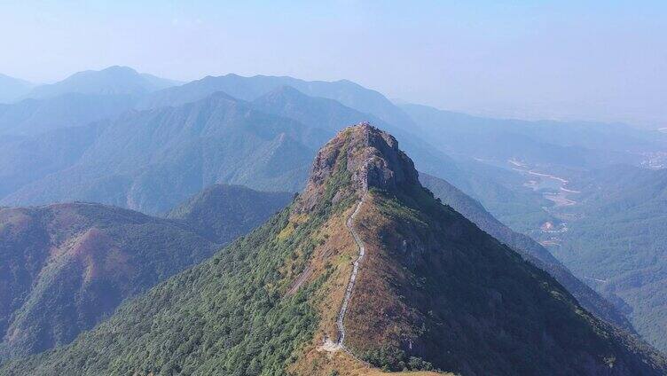 东莞银瓶山山顶航拍