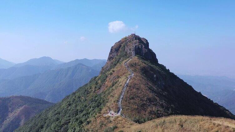 东莞银瓶山航拍全景