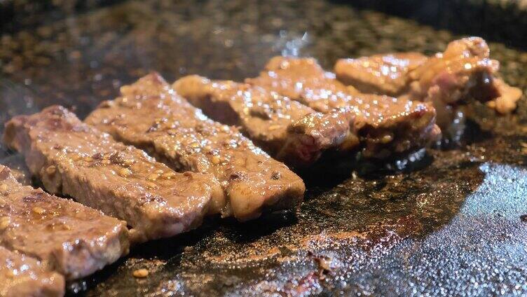 石板烤肉特色烤肉美食