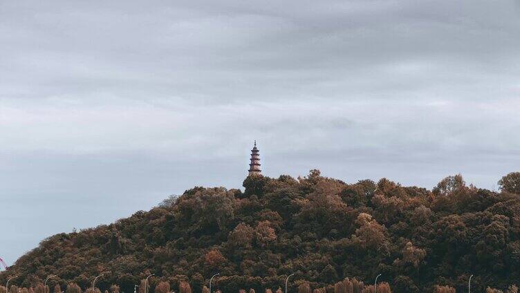 绵阳青年广场塔子山延时