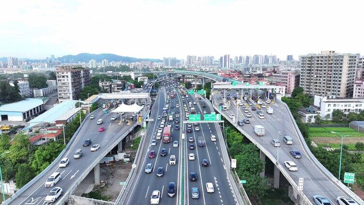 中国广东省广州市广清立交桥