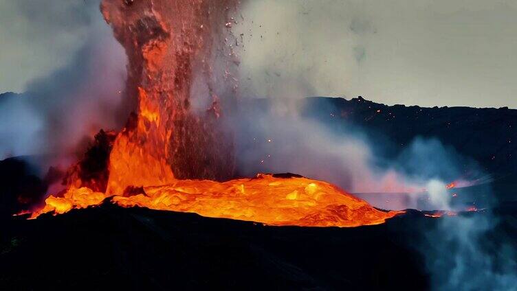 火山喷发超级火山爆发
