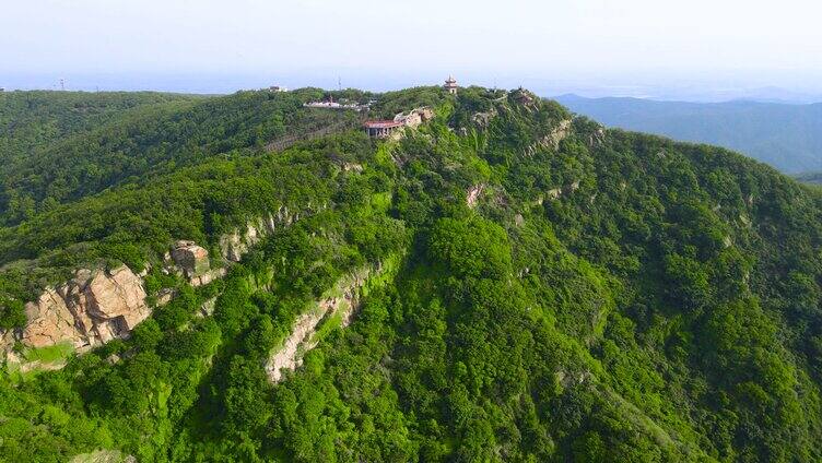 4K连云港5A风景区花果山山体航拍