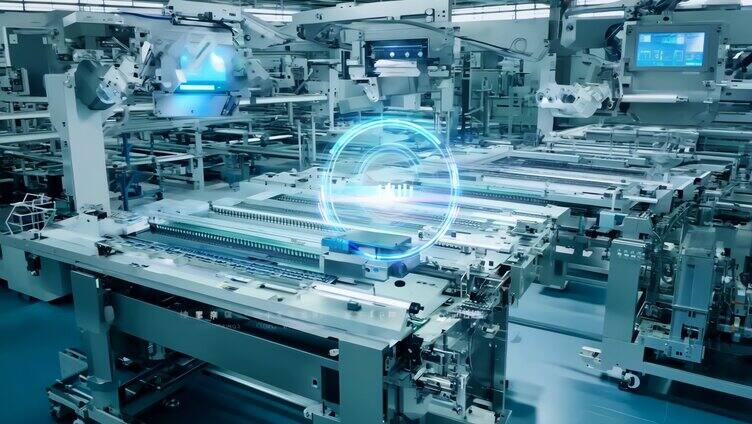 汽车生产制造工厂 机械臂制造 智能工业 
