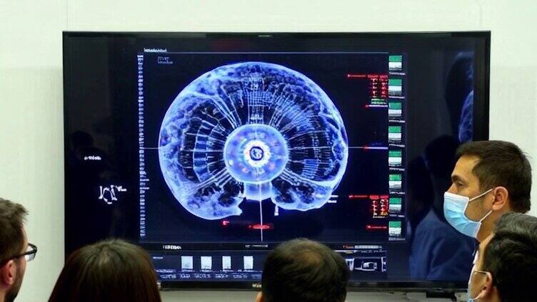 医学神经科学医院实验室会议谈论病人的治疗