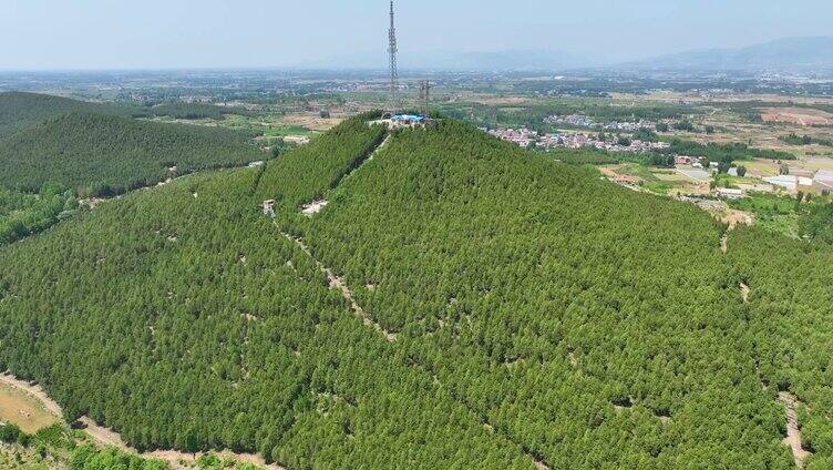 临沂费县城市航拍4K素材