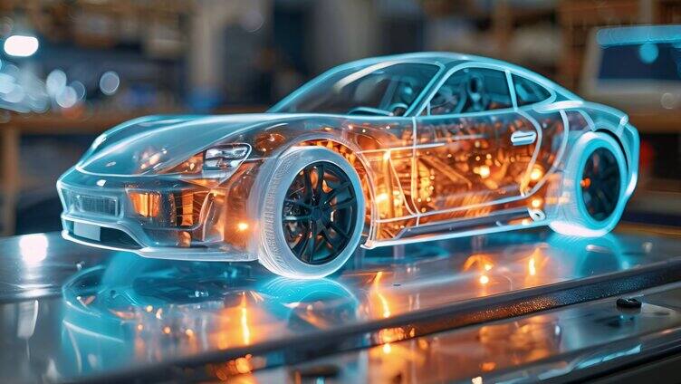 汽车工厂 汽车制造 科技发展
