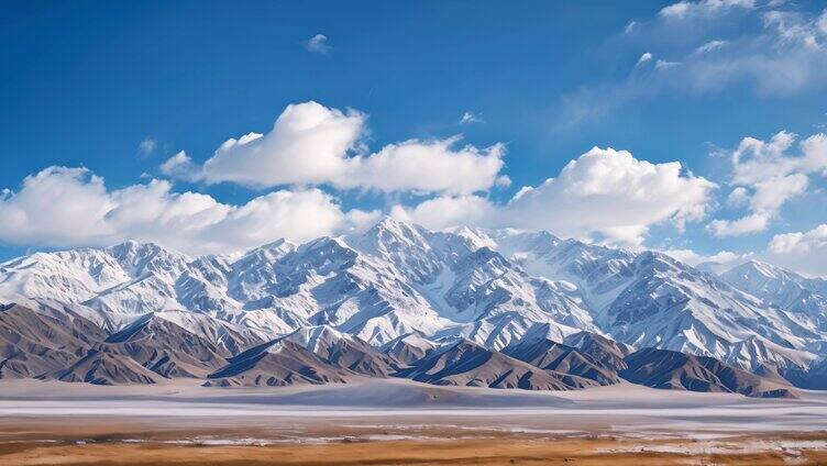 中国新疆阿勒泰自然风光