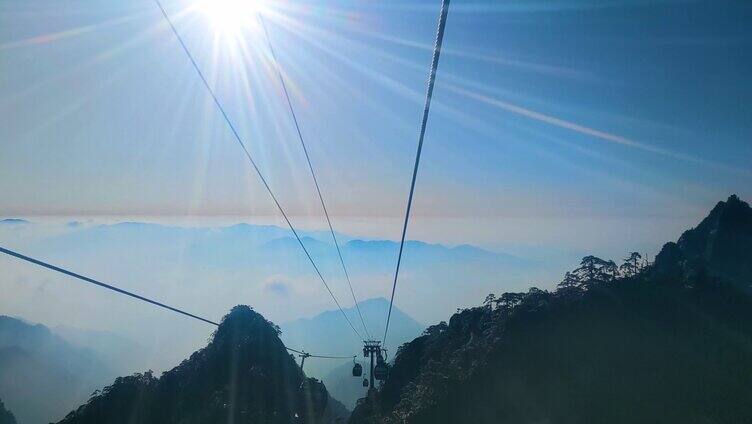 安徽黄山风景视频素材