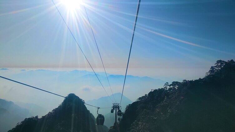 安徽黄山风景区风景视频素材