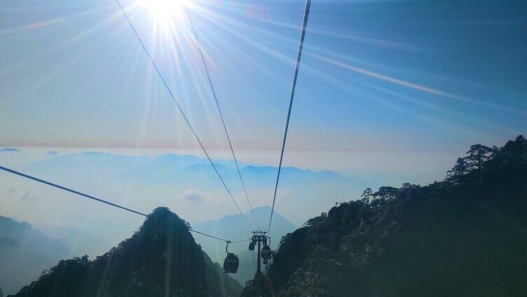 安徽黄山风景区风景视频素材4