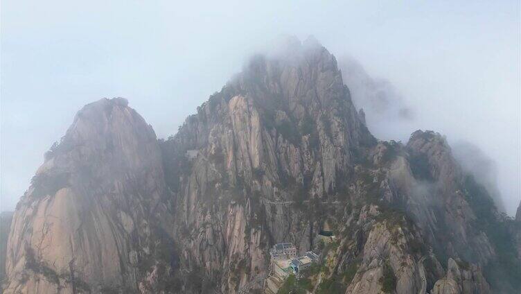 安徽黄山风景区云海延时唯美风景视频素材