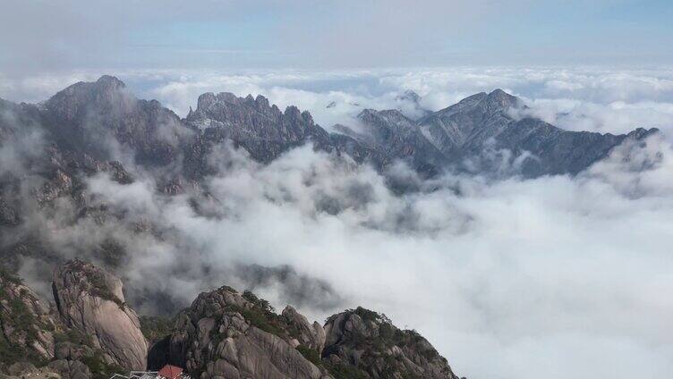 黄山风景区风景视频素材