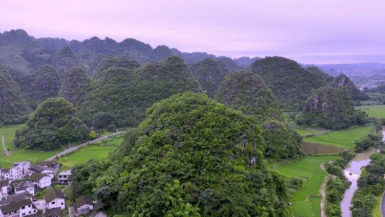 贵州万峰林  美丽乡村 