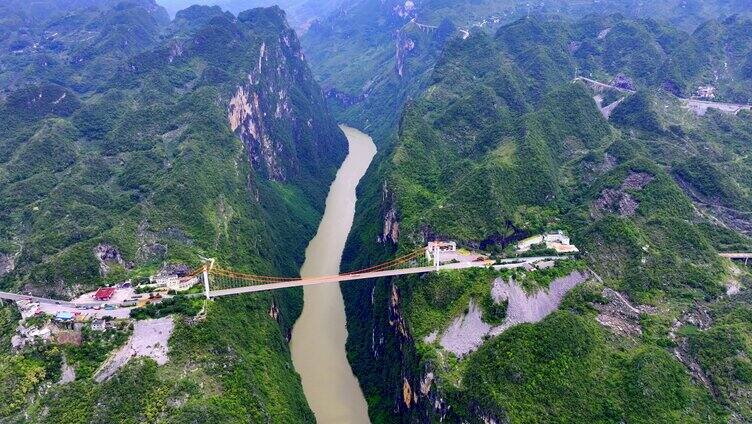 贵州北盘江大峡谷 北盘江大桥