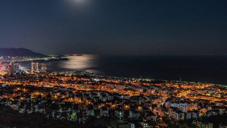 固定延时-青岛城市夜景