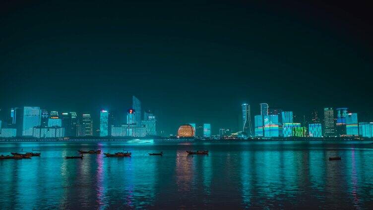 杭州CBD夜景