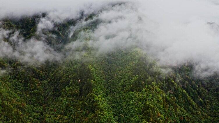 陕西秦岭航拍