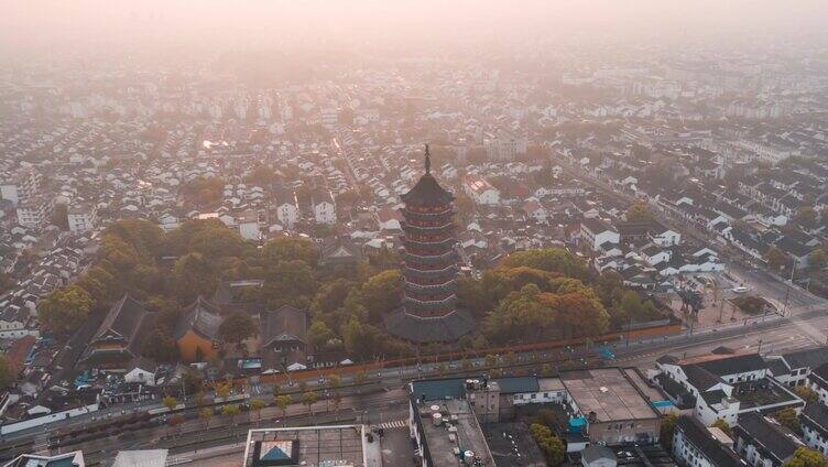 北塔寺_日_环绕