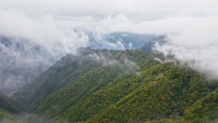 甘南拉尕山航拍