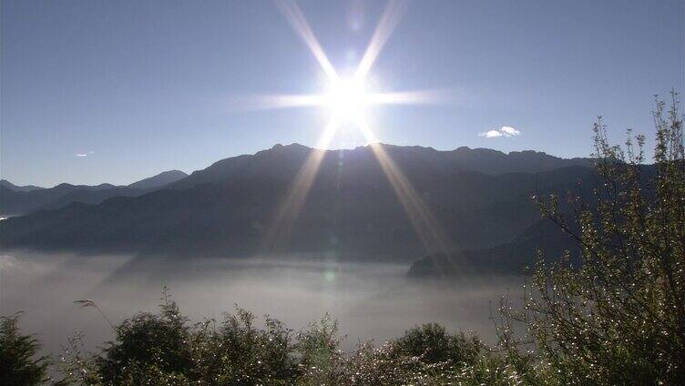 日出  自然风光 青山绿水 云海日出