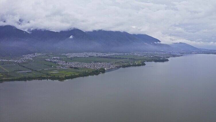 云南大理古城全景