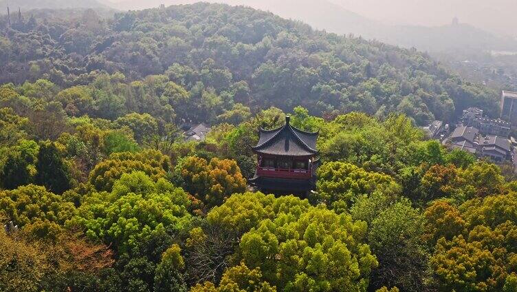 杭州雷峰塔航拍