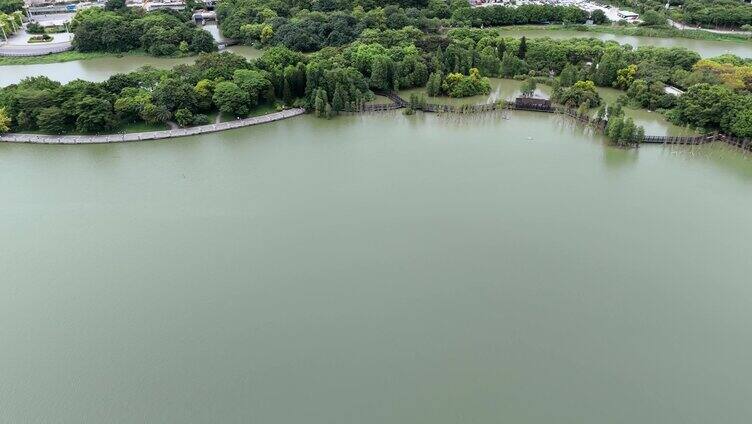 广州海珠湖公园海珠湿地航拍合集3