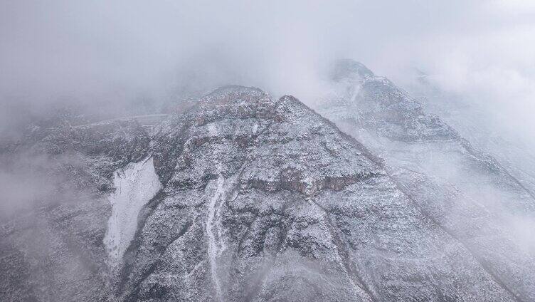 雪后的太行山